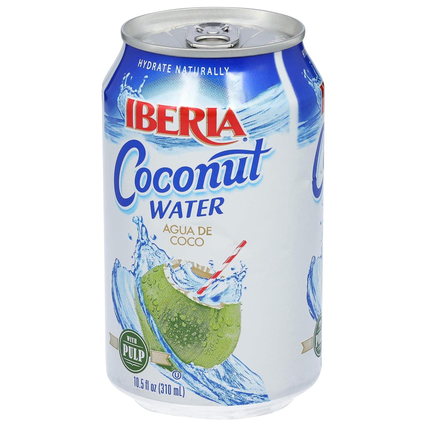 image:imageIberia Coconut Water With Pulp 105 Fl Oz Pack of 24