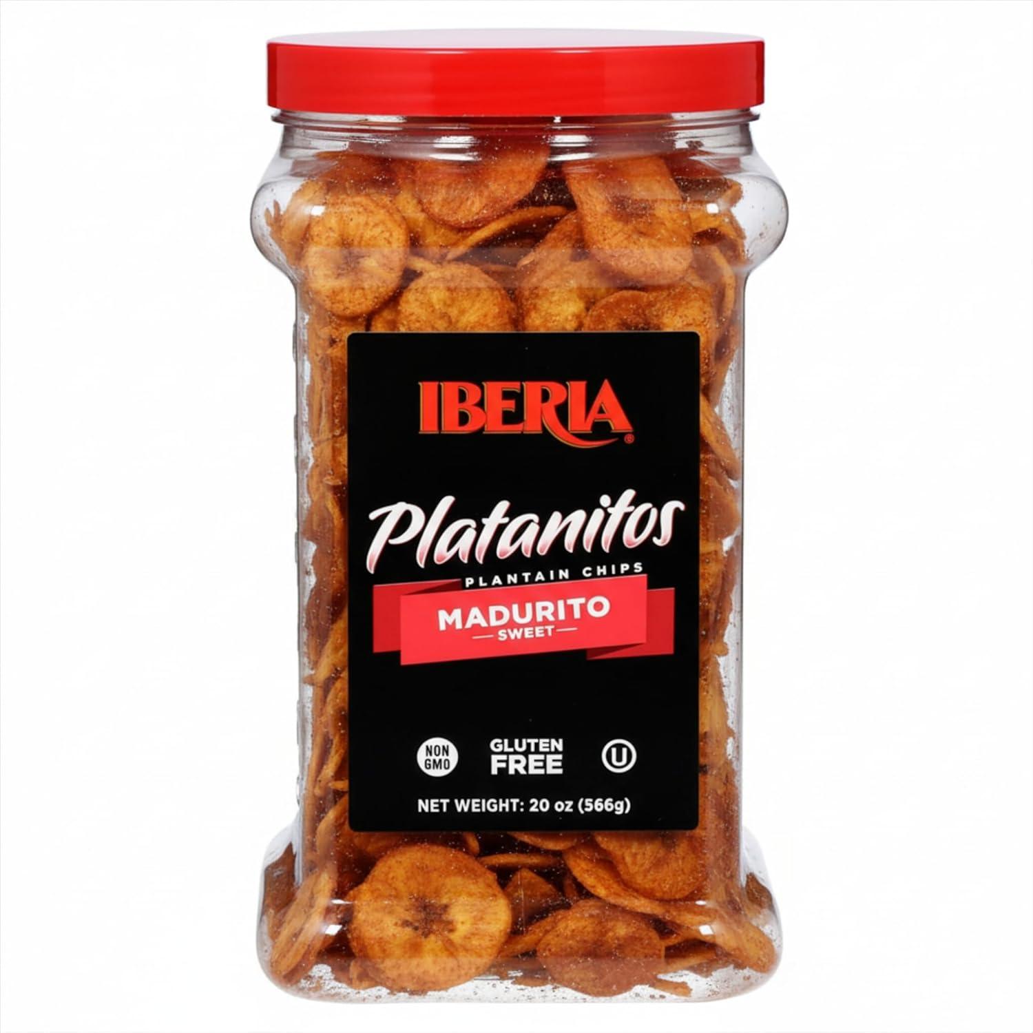 image:imageIberia Maduritos Naturally Sweet Plantain Chips 20 Ounce Pack of 120 Ounce Pack of 1