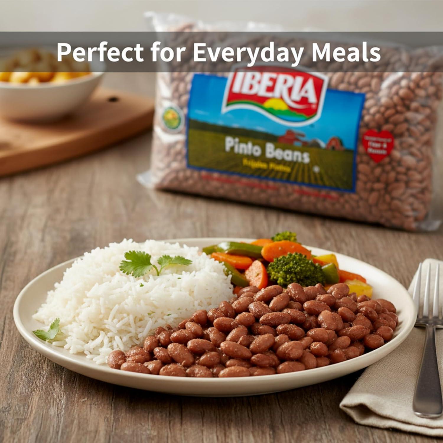 image:imageIberia Pinto Beans 4 lb64 Ounce Pack of 1