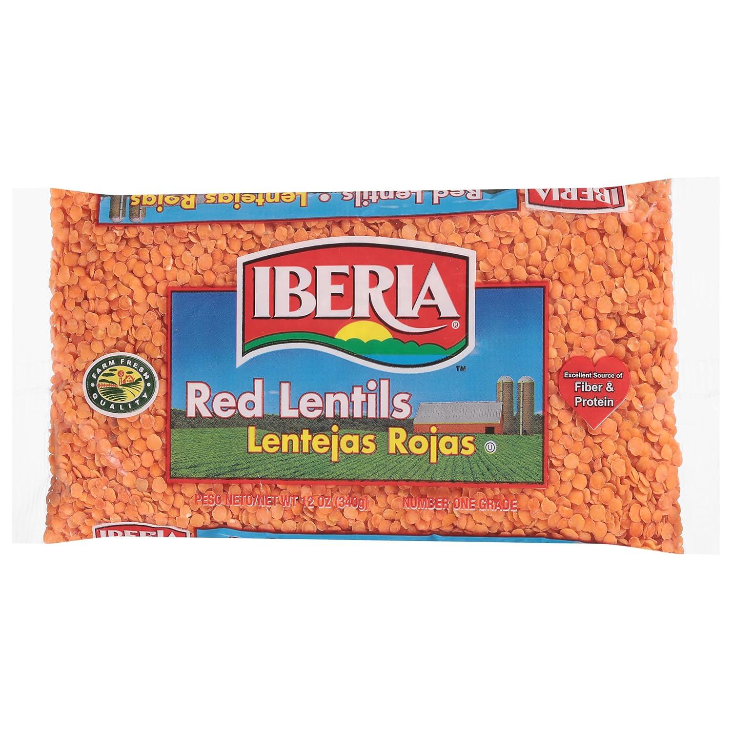 image:imageIberia Red Lentil Beans 12 Ounce12 Ounce Pack of 1