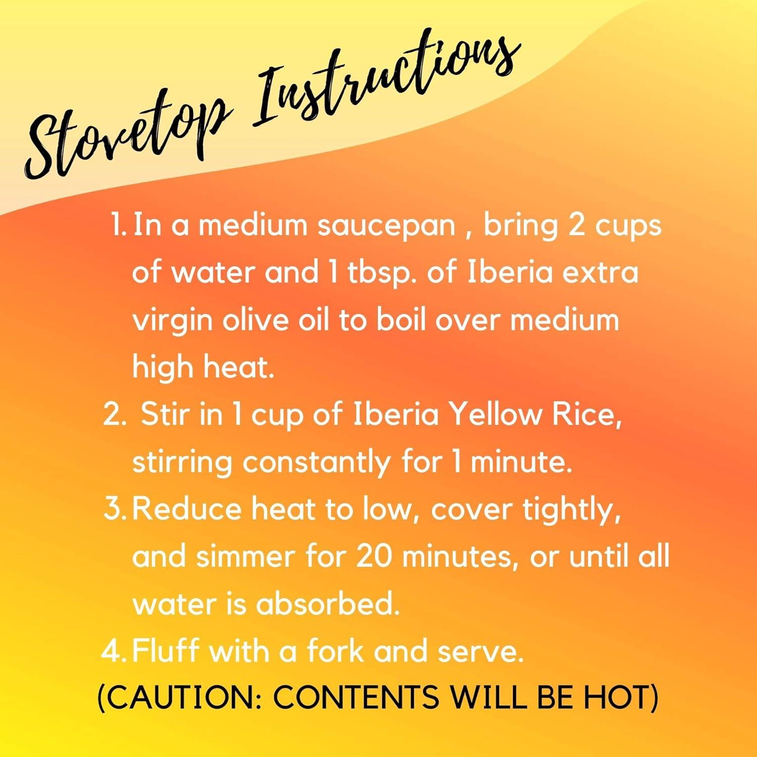 image:imageIberia Spanish Style Yellow Rice 34 lbs544 Ounce Pack of 1