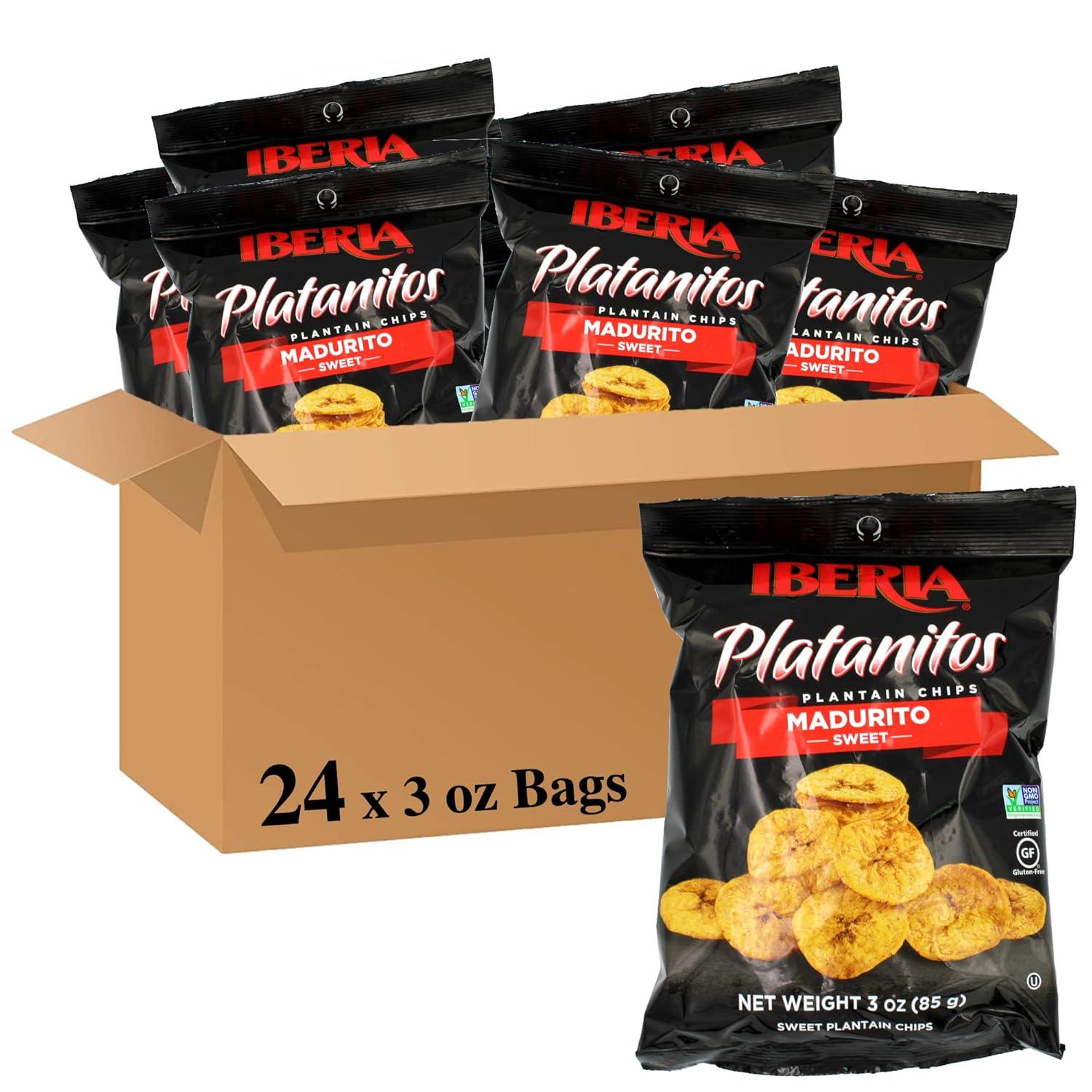 image:imageIberia Tostones Plantain Chips 2 Ounce Pack of 243 Ounce Pack of 24