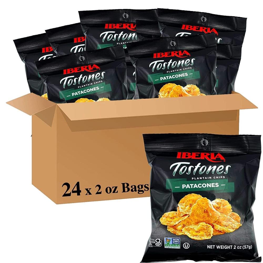image:imageIberia Tostones Plantain Chips 2 Ounce Pack of 242 Ounce Pack of 24