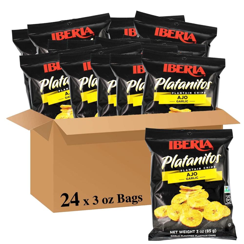 image:imageIberia Tostones Plantain Chips 2 Ounce Pack of 243 Ounce Pack of 24