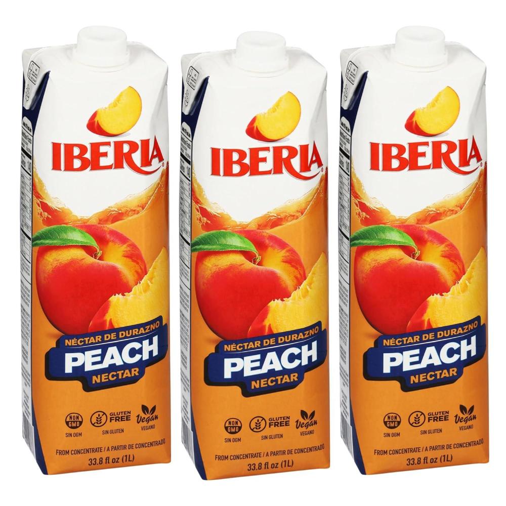 image:imageIberia Watermelon Juice Drink 1657 Fl Oz Pack of 12Peach
