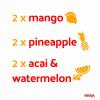 Iberia Aloe Vera Drink with Aloe Pulp and Chia Seeds 16.9 Ounce (Pack of 6) 2 X Watermelon & Acai, 2 x Mango, 2 x Pineapple(Variety Pack)