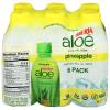 Iberia Aloe Vera Juice Drink With Aloe Pulp, Original, 9.5 Fl Oz, Pack of 6(Pineapple)