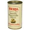 Iberia Premium Select Pitted Black Medium Olives, 6 Ounce (Pack of 12)(Olives with Anchovy)