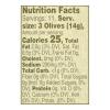Iberia Premium Select Pitted Black Medium Olives, 6 Ounce (Pack of 12)(Olives with Anchovy)