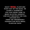 Iberia Tostones Plantain Chips, 2 Ounce (Pack of 24)(3 Ounce (Pack of 8))