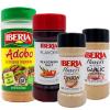 Iberia Garlic Powder, 9.1 Oz + Iberia Onion Powder, 7.5 Ounce + Iberia Seasoning Salt, 12 Oz + Iberia Adobo Without Pepper, 16 oz