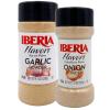 Iberia Seasoning Salt, 12 Oz + Iberia Garlic Powder, 9.1 Oz