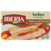 Iberia Skinless & Boneless Sardines in Tomato, 4.2 Ounce (Pack of 12) Gluten Free, Non GMO, Moist and Tender Low-Carb, Convenient Superfood(Sardines in Tomato)