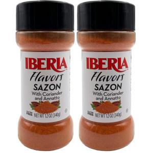 Iberia Adobo All Purpose Seasoning, Without Pepper, 16 oz(12 Ounce (Pack of 2))