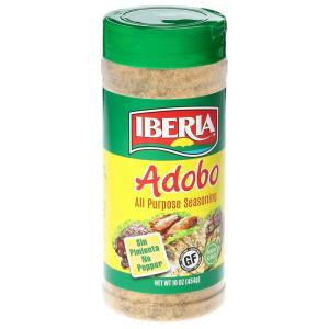 Iberia Adobo All Purpose Seasoning, Without Pepper, 16 oz(16 Ounce (Pack of 1))