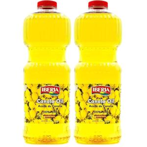 Iberia Canola Oil, 48 Ounce(48 Fl Oz (Pack of 2))