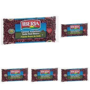 Iberia Central American Seda Red Beans Frijoles Rojos de Seda, 1.5 Pound (Pack of 1)(24 Ounce (Pack of 5))