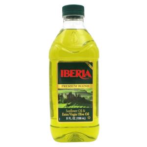 Iberia Extra Virgin Olive Oil & Sunflower Oil Blend, 51 Fl Oz