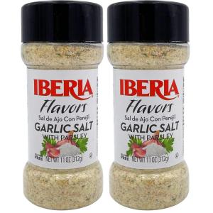 Iberia Garlic Salt With Parsley, 11 Ounce(11 Ounce (Pack of 2))