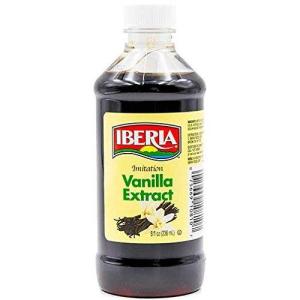 Iberia Imitation Vanilla Extract, 8 Fl Oz(8 Fl Oz (Pack of 1))