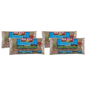 Iberia Red Lentil Beans, 12 Ounce(12 Ounce (Pack of 4))