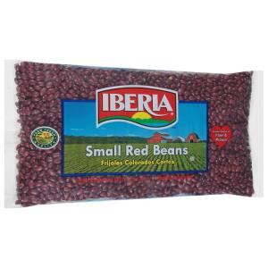 Iberia Small Red Beans, 4 lb, Long Shelf Life Small Red Beans with Easy Storage, Rich in Fiber & Potassium, Low Calorie, Low Fat Food(64 Ounce (Pack of 1))