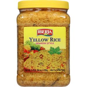 Iberia Spanish Style Yellow Rice, 3.4 lbs.(54.4 Ounce (Pack of 1))