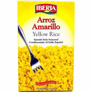 Iberia Spanish Style Yellow Rice, 3.4 lbs.(8 Ounce (Pack of 12))