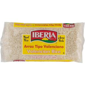 Iberia Valencian Rice, 12 oz (Pack of 24) Arroz Tipo Valenciano(12 Ounce (Pack of 24))