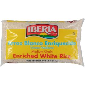 Iberia Valencian Rice, 12 oz (Pack of 24) Arroz Tipo Valenciano(5 Pound (Pack of 1))