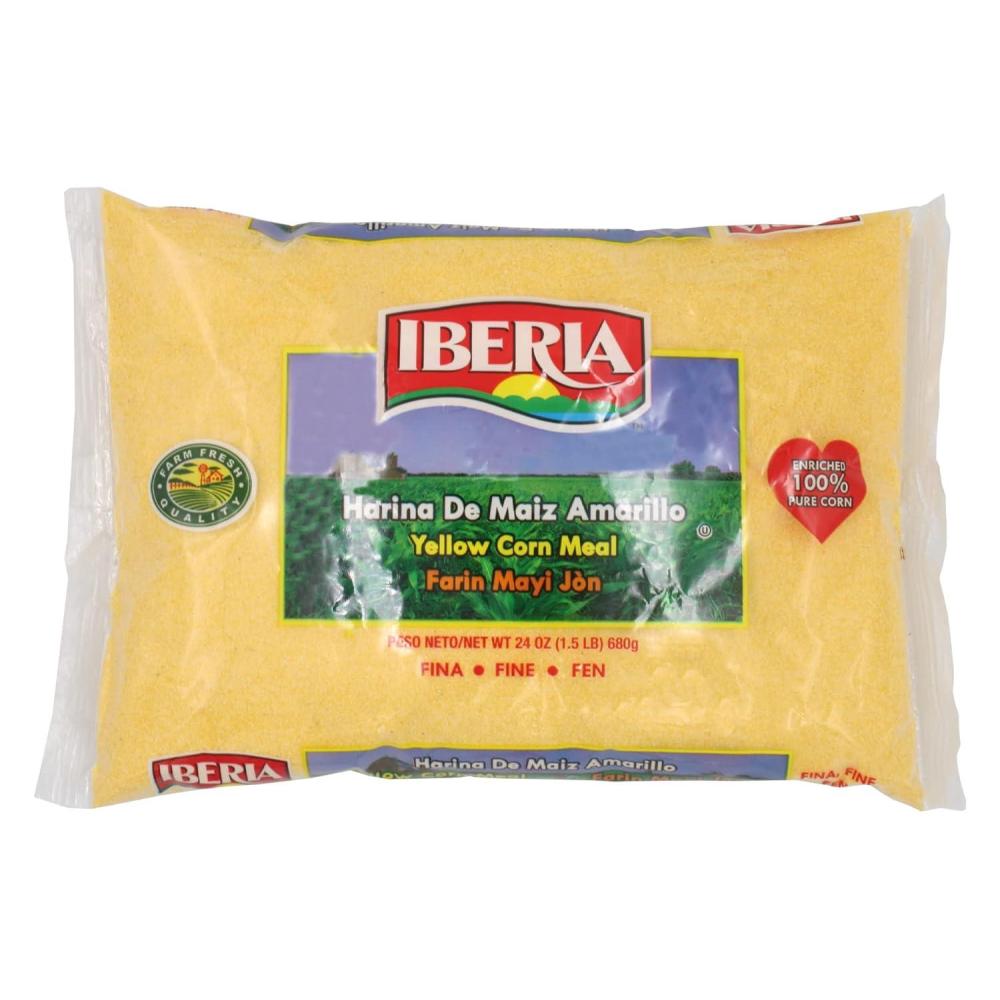 image:imageIberia Yellow Corn Meal 4 Pounds Freshly Milled Bulk Coarse CornmealCoarse