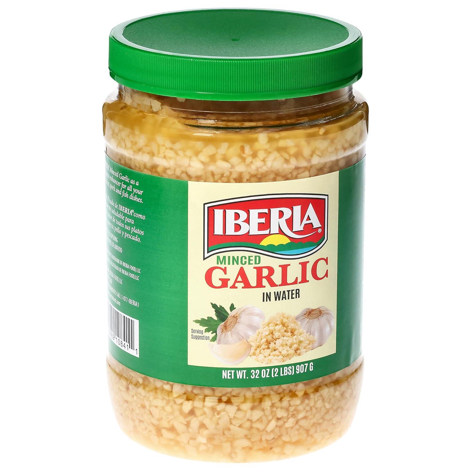 image:imageIberia Minced Garlic In Water 32 Ounce2 Pound Pack of 1