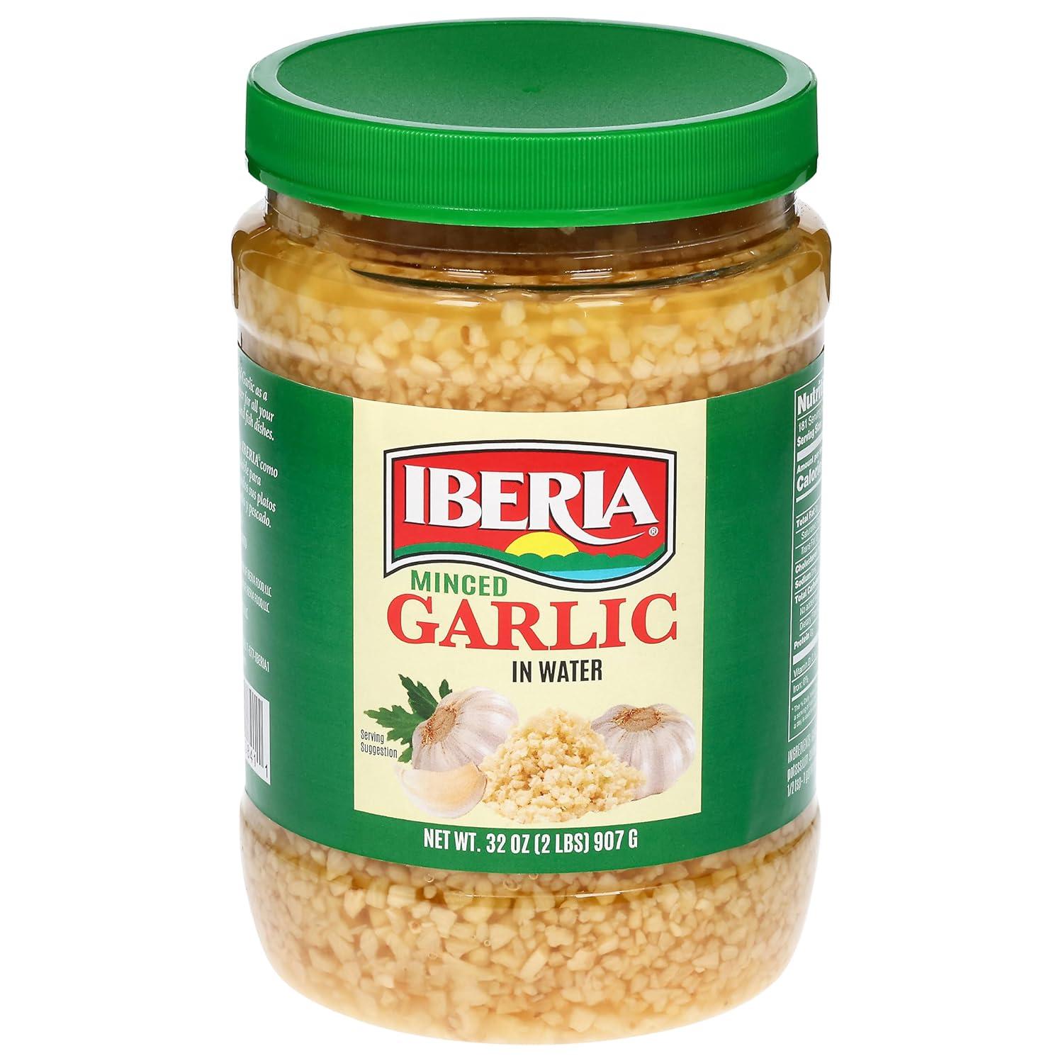 image:imageIberia Minced Garlic In Water 32 Ounce2 Pound Pack of 2