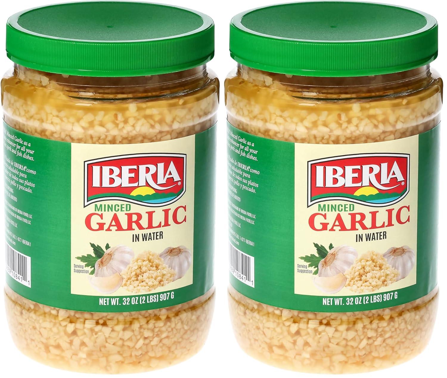 image:imageIberia Minced Garlic In Water 32 Ounce2 Pound Pack of 2