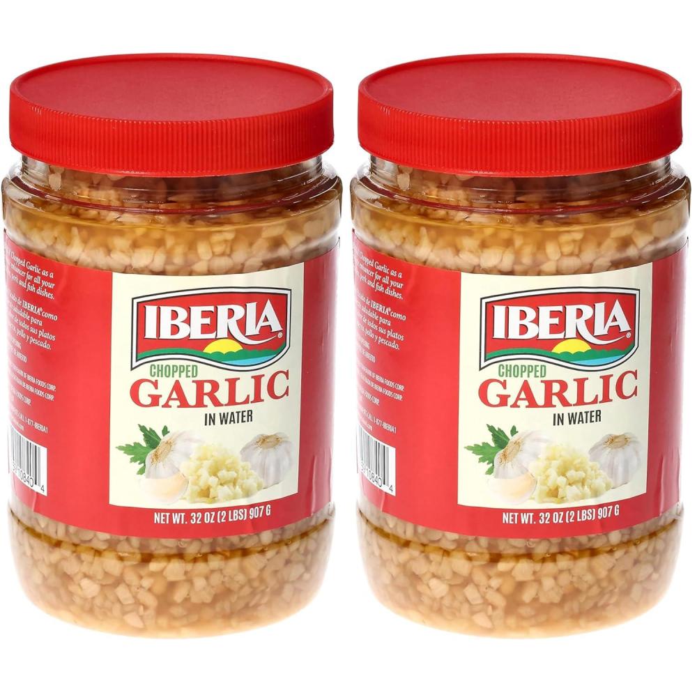 image:imageIberia Minced Garlic In Water 32 Ounce2 Pound Pack of 2