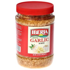 Iberia Minced Garlic In Water, 32 Ounce(2 Pound (Pack of 1))