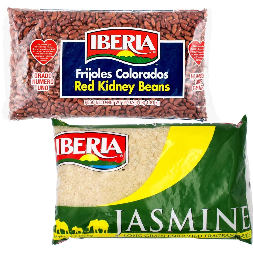 image:imageIberia Sunflower and Extra Virgin Oil Blend 2L  Iberia Jasmine Rice 5lbJasmine  Red Kidney