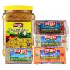 Iberia Dry Beans and Rice Variety Pack: Dry Lentils 12 oz, Red Lentils 12 oz, Roman Cranberry Beans 12 oz, Whole Green Peas 12 oz, Yellow Spanish Rice 3.4lb.
