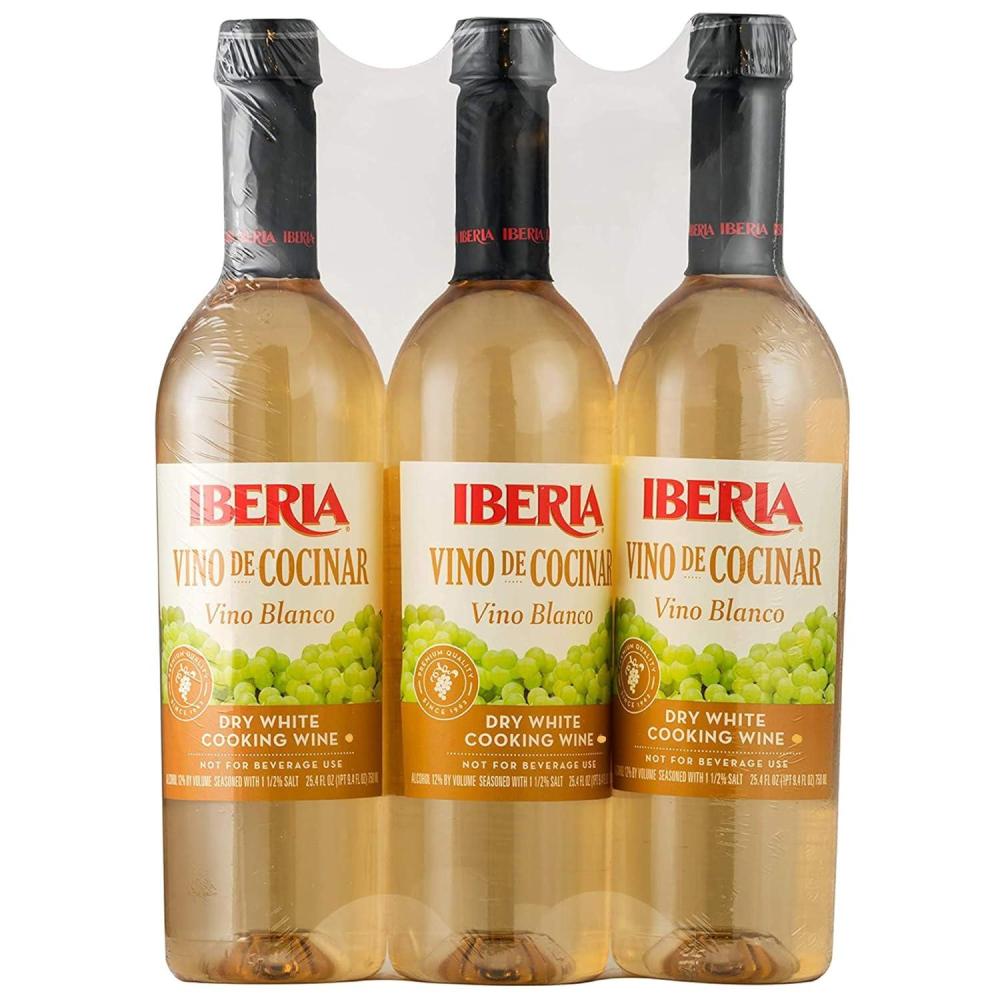 image:imageIberia Dry White Cooking Wine 254 oz Pack of 3254 Fl Oz Pack of 3